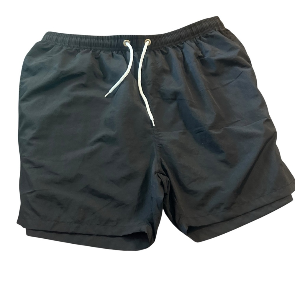 Swim‎ Trunks, Elastic Waist, Drawstring Closure, Casual Summer Beach Shorts